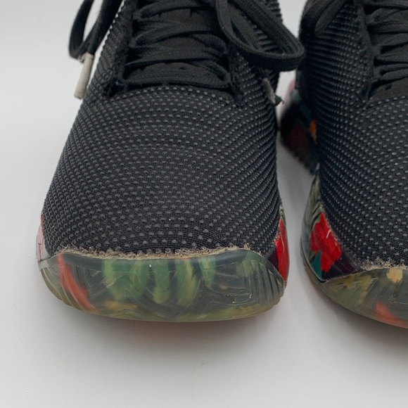 NOBULL Black Trainers with Floral Sole – Women’s 8 (Approx.) - Picture 5 of 14